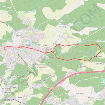 Tosse Curenez GPS track, route, trail