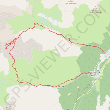 Roc de Montet GPS track, route, trail