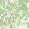 Circuit au pays de la truffe noire - Lalbenque GPS track, route, trail