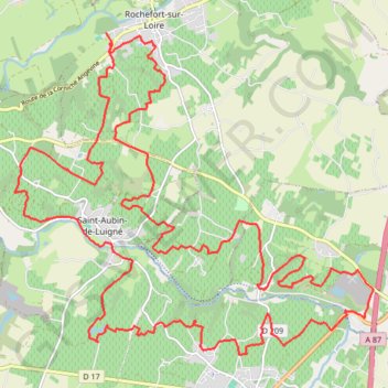 Rochefortiche GPS track, route, trail