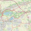 Rhône - pistes cyclables le long du canal GPS track, route, trail