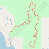Ship Peak Loop via Morning Ridge and Lost Oak trails GPS track, route, trail