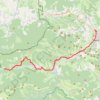 Chemin du Piemont de Saint Lizier à Saint Lary GPS track, route, trail