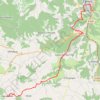Cahors - Lascabanes - Chemin de Compostelle GPS track, route, trail