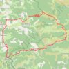 Tour de la Vallée de Masméjean (Ardèche) GPS track, route, trail