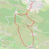 Aureille à Eygualières GPS track, route, trail