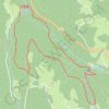 Les cascades de Tendon GPS track, route, trail