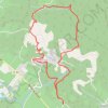 Roman Font Candese Cornillon GPS track, route, trail