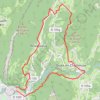 Balade Saint egreve quaix provesieux GPS track, route, trail