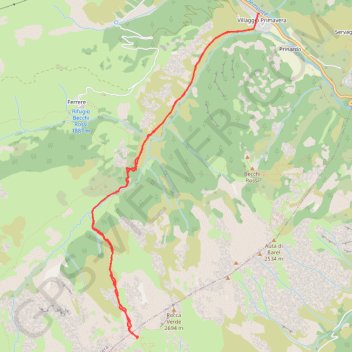 Colle di Stau GPS track, route, trail