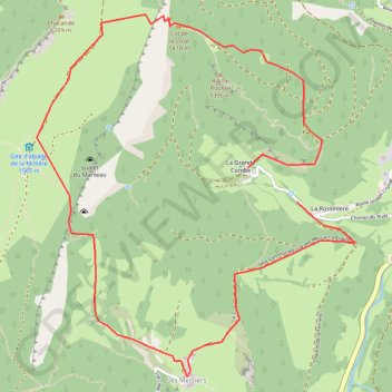 Tour d'Engins GPS track, route, trail