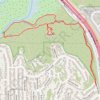 Annie's Canyon Trail via Solana Hills Trail, Rios Avenue Trail and Gemma Parks Loop GPS track, route, trail