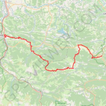Etapes 1 à 5 Foix-Quillan GPS track, route, trail