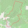 Ronde bucolique autour de Saint Gervais (30) GPS track, route, trail