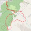 Lac et combe d'Armancette GPS track, route, trail