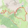 Le Col de Mallemort GPS track, route, trail