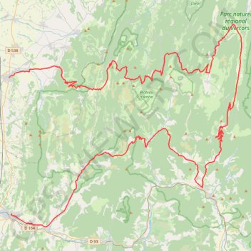Balade Vercors GPS track, route, trail