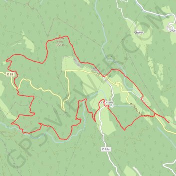 Col de Portes 21Km GPS track, route, trail