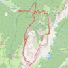 Chartreuse - Tour de la dent de Crolles par les sangles GPS track, route, trail