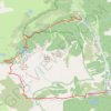 Lac des mesches - casterino GPS track, route, trail