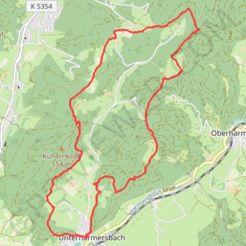 Genießerpfad - Hahn-und-Henne-Runde in Zell am Harmersbach (Premiumweg) GPS track, route, trail