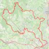 Tour des Pierres Dorées 100Km GPS track, route, trail