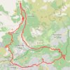 Roquefort-les-Pins - La Colle - Bramafan - Gourdon GPS track, route, trail