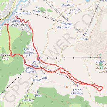 🎿 🚶 LE GRAND BO // Le Chênu GPS track, route, trail