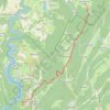 Moirans-en-Montagne - Saint-Maurice GPS track, route, trail