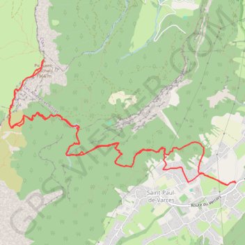 Pic Saint Michel GPS track, route, trail
