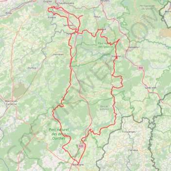 LBLC 2023 - 251km GPS track, route, trail
