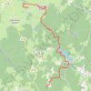 Tour du Morvan - De Saint-Brisson-de-Breuil à Moulin-Simonneau GPS track, route, trail