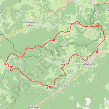 VTT SETOUX VANOSC-10811291 GPS track, route, trail