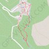 RANDONNÉE SAINT-JULIEN LES CASCADES DE MAUROUL GPS track, route, trail