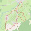 Circuit de Commagny à James - Moulins-Engilbert GPS track, route, trail