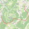 De Lavigny à Fay-en-Montagne via Crancot GPS track, route, trail
