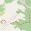 Crête de la Scie GPS track, route, trail