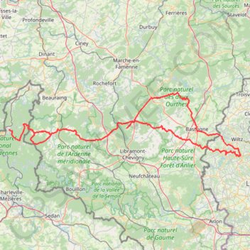 25 septembre GPS track, route, trail