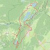 Tour des 5 lacs - Chaux-du-Dombief GPS track, route, trail