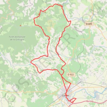 La prune Marnaves GPS track, route, trail
