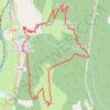 Le Poux GPS track, route, trail