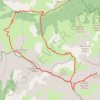 Mounier cime negre GPS track, route, trail