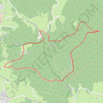 La Chapelle de Monthegoutte - Arnould GPS track, route, trail