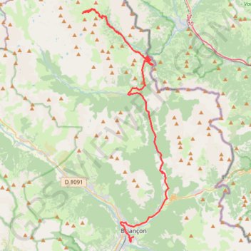 Lac du Lavoir (Vallée étroite) GPS track, route, trail