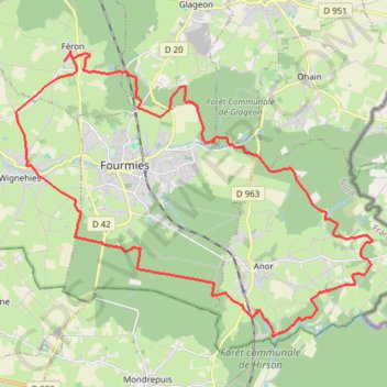 La Feronaise GPS track, route, trail