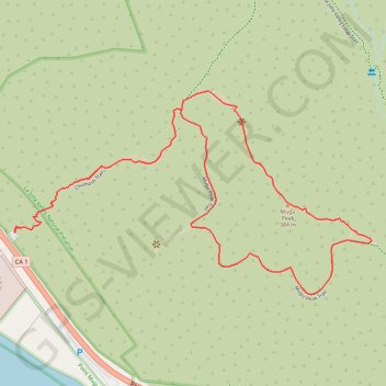 Mugu Peak Loop GPS track, route, trail