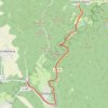 De Graufthal à La Petite-Pierre GPS track, route, trail