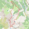 Lac du Vallon GPS track, route, trail