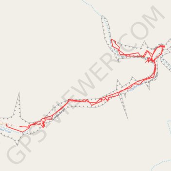 Capitol Gorge GPS track, route, trail