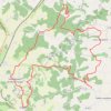 Salles Lavalette 33 kms GPS track, route, trail